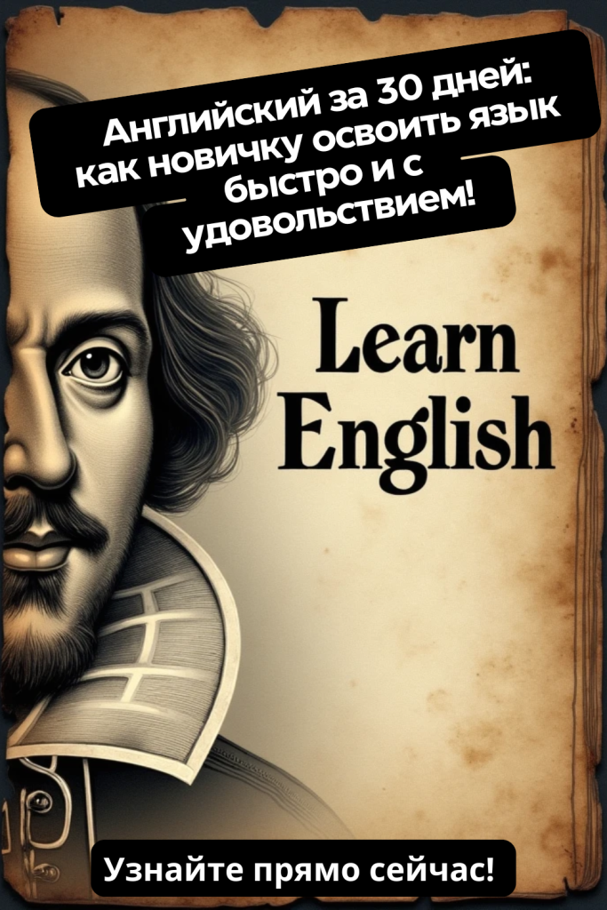 Английский за 30 дней: как новичку освоить язык быстро и с удовольствием?