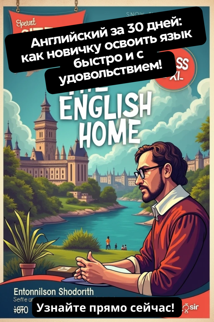 Английский за 30 дней: как новичку освоить язык быстро и с удовольствием?